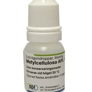 Metylcellulosa APL 0,5 % 4 x 5 milliliter Ögondroppar, lösning