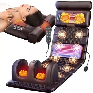 Massagematta För Kroppsmassage - 10 Zoner Plus Nack- Och Fotmassage -