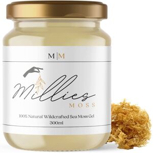 (300ml) Millies Moss Organic Caribbean Sea Moss Gel Wildcrafted Ethically Source