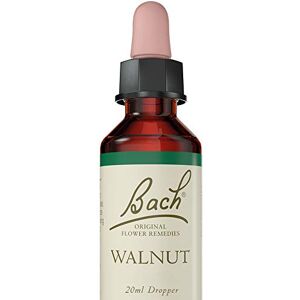 Bach Original Flower Remedies Walnut, Stand Your Ground, Accept Change, Emotional Wellness, Natural Flower Essence, 20ml