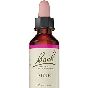 Bach Original Flower Remedy, Bach Flower Remedy Pine Essence for Emotional Wellness, Vegan Formula, 1 Dropper Bottle x 20 ml, Easy To Use, Natural Remedy