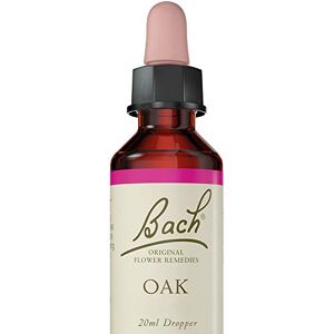 Bach Original Flower Remedies Oak, Find Joy & Hope, Have Endurance, Emotional Wellness, Natural Flower Essence, 20ml