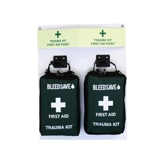 Bleedsave Double Trauma Kit First Aid Point with 2 x Tournikey - Soft Case