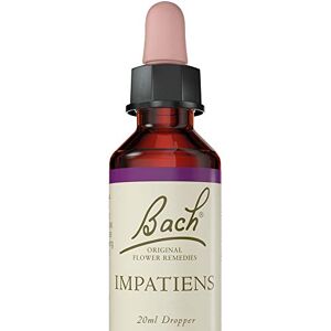 Bach Original Flower Remedies, Impatiens Flower Remedy, Vegan Formula for Emotional Wellness. Easy to Use, 1 Dropper Bottle x 20 ml, Natural remedy