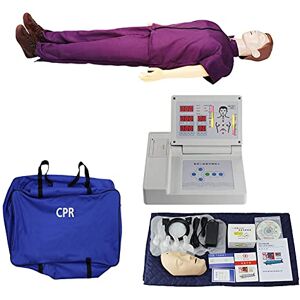 vkeid Cardiopulmonary Resuscitation Simulator Full Body CPR Manikin Kit First Aid Resuscitation Dummy with Feedback Monitors for Medical Emergency Skills Training