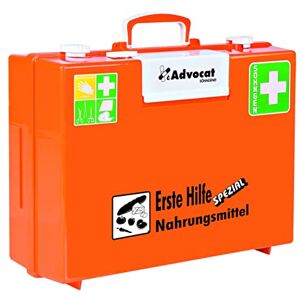 Söhngen Advocat MT-CD First Aid Case with Filling Includes Wall Mount and Removable Plaster Dispenser Impact-Resistant Plastic Emergency Case