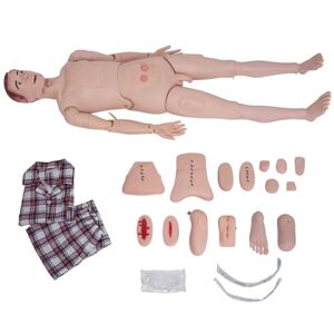 LCTYG CPR Training Manikin Full Body First Aid Training Manikin Simulator For Patient Education and Teaching, Medical Model