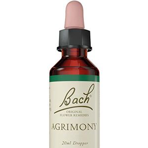 Bach Original Flower Remedies Agrimony, Stand Your Ground, Communicate Openly, Emotional Wellness, Natural Flower Essence, 20ml