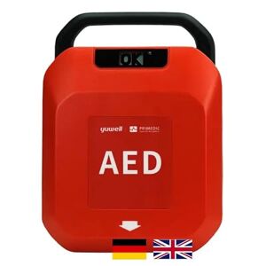 MedX5 First aid defibrillator for laypeople and Professionals with Automatic Shock delivery Primedic HeartSave YA, 6 Year Warranty from The Manufacturer, Language: GER/EN