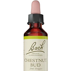 Bach Original Flower Remedies Chestnut Bud, Live The Day, Learn From Mistakes, Emotional Wellness, Natural Flower Essence, 20ml