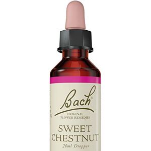 Bach Original Flower Remedies Sweet Chestnut, Find Joy & Hope, Remain Optimistic, Emotional Wellness, Natural Flower Essence, 20ml