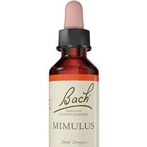 Bach Original Flower Remedies Mimulus, Face Your Fears, Face Your Fears, Emotional Wellness, Natural Flower Essence, 20ml