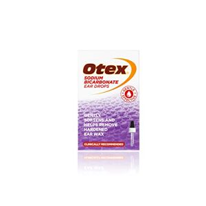 Otex Sodium Bicarbonate Drops for Effective, Gentle Removal of Excessive, Hardened Ear Wax, 10ml