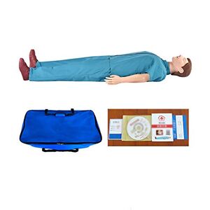 vkeid Professional Adult CPR Training Manikin Human First Aid with Monitoring Feedback Training Model for Patient Education and Teaching