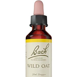 Bach Original Flower Remedies Wild Oat, Know Your Own Mind, Decide Your Path, Emotional Wellness, Natural Flower Essence, 20ml