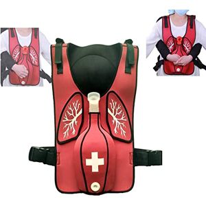 UIGJIOG Suffocation First Aid Training Wear Vest Anti Choking Obstruction Trainer Vest Choking Trainer with Back Slap Adult Airway First Aid Trainingpractice