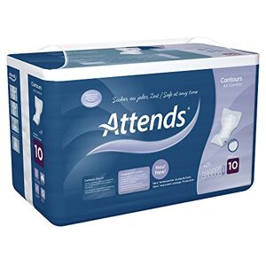 Attends Contours Air Comfort 10 Pads (4 Packs of 21)