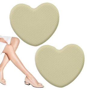 Fiakup Forefoot Cushion Pads, Heart Shape Foot Forefoot Cushion, Soft and Breathable High Heel Cushion Inserts for Women Runners and Girls