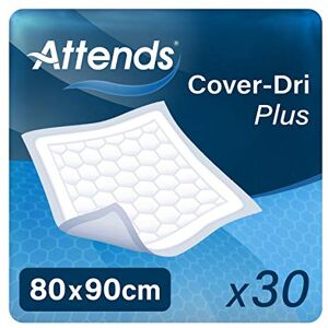 Attends Cover Dri Plus 80x90 (1729ml) 30 Pack Incontinence Protection