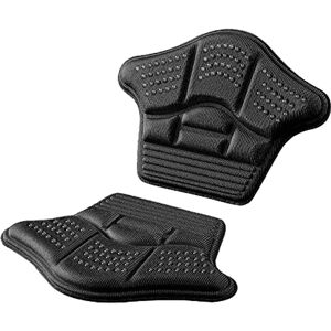 Generic Shoe Heel Sticker Male Female Half Size Heel Cushion Pad Trimmable Sports Supply Black