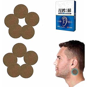 Sentechx 10/20/30pcs Tinnitus Patch, Tinnitus Relief Treatment Ear Patch, Tinnitus Treatment Patch for Ear Pain Protect Hearing Loss Sticker, Natural Herb Plant Plaster Improve Listening (30pcs)