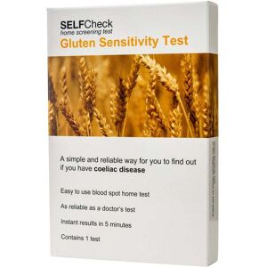 SELFCheck Coeliac (Gluten Sensitivity) Test Kit - 1 Test