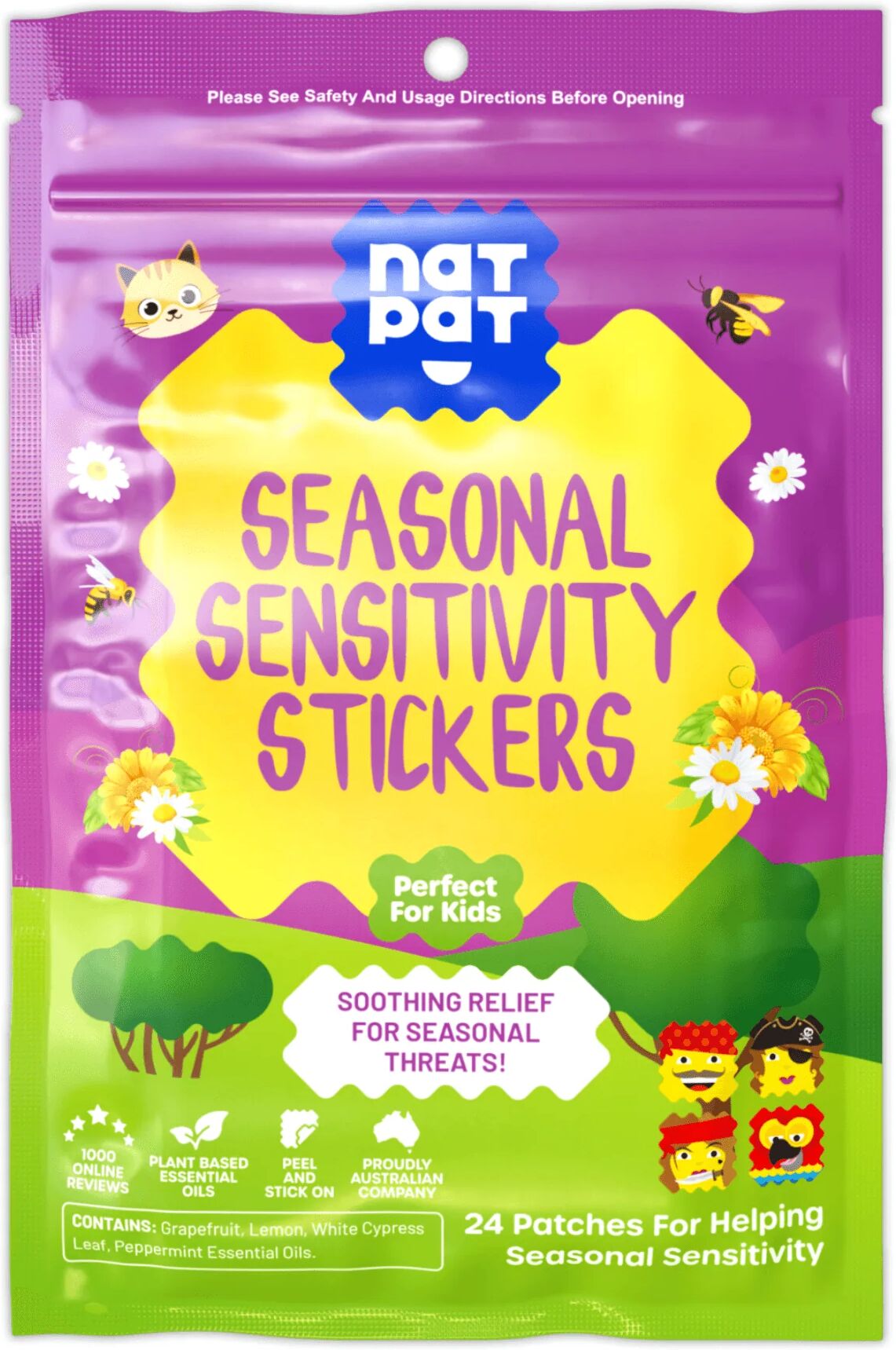 AllergyPatch Allergy Relief Stickers 1 Pack