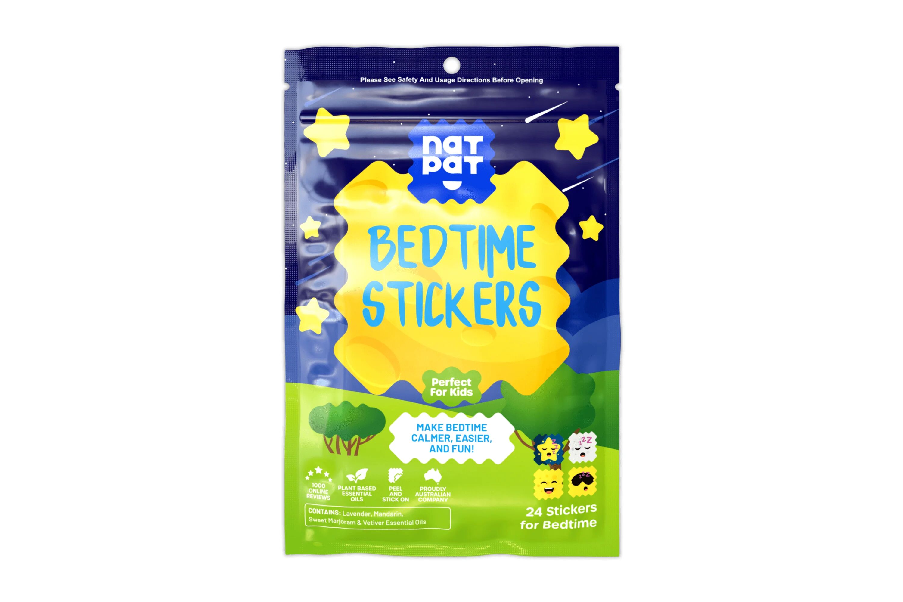 SleepyPatch for Kids - Sleep Promoting Stickers 1 Pack