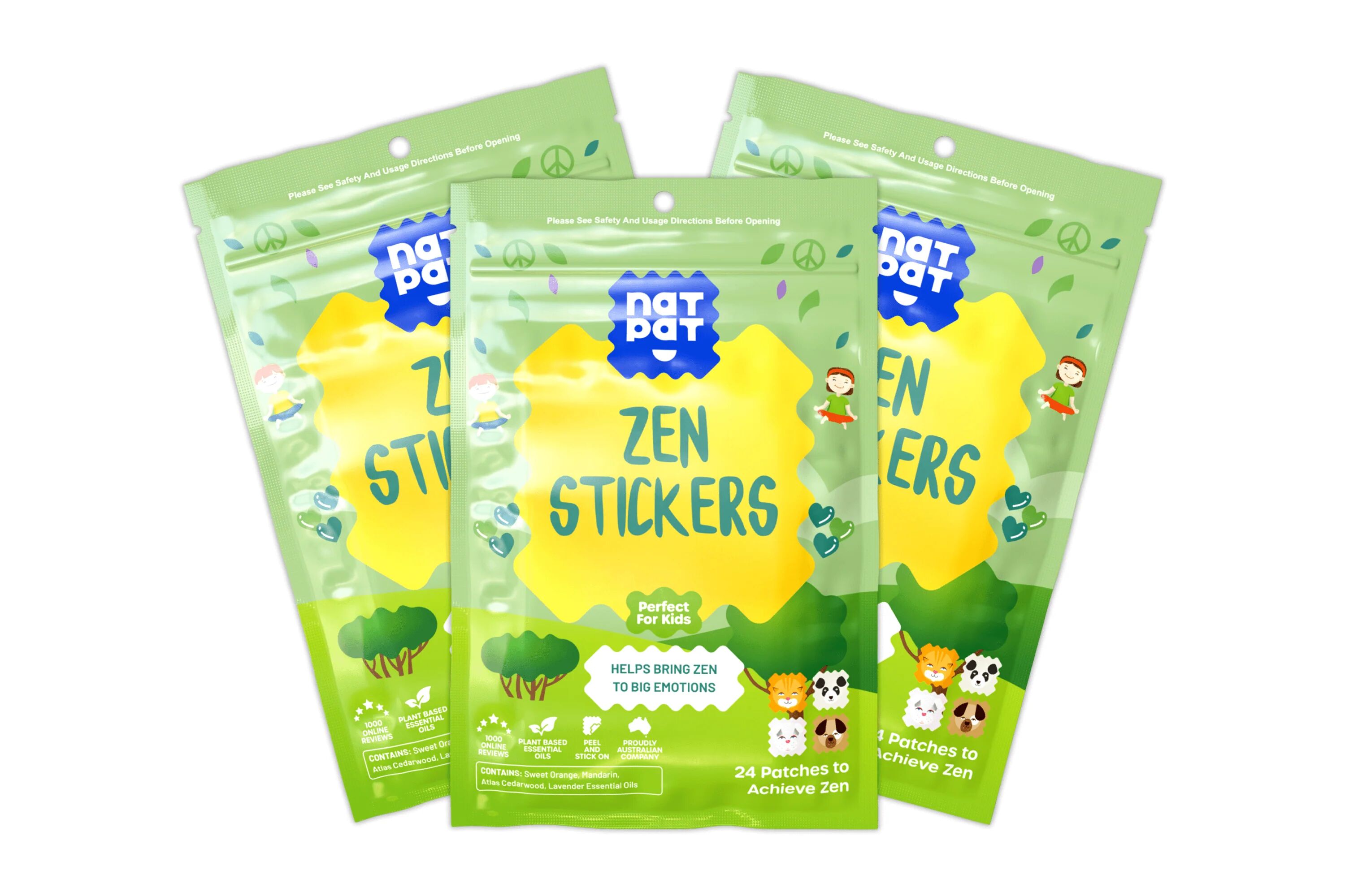ZenPatch - Mood Calming Patches 3 Packs
