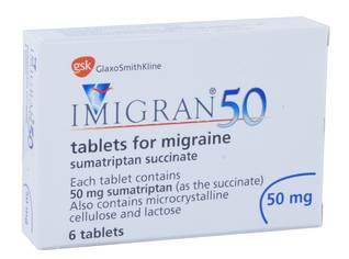 Imigran 50mg Tablets - 6 Pack