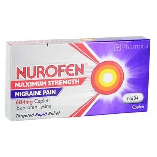 Nurofen Maximum Strength Migraine Caplets - 12 Cablets