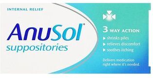 AnuSol Suppositories - 12 Treatments