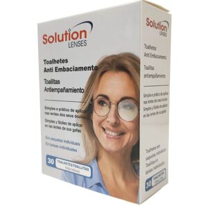 Solution Lenses Toallitas antivaho para gafas 30 un.