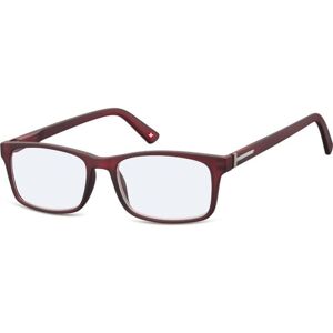 Montana Eyewear Gafas con filtro de luz azul HBLF73C Unisex Rojo 1 un. +1.00