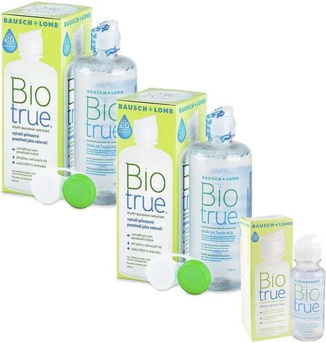 BAUSCH & LOMB Bausch&Lomb Biotrue 2x300ml + 60ml