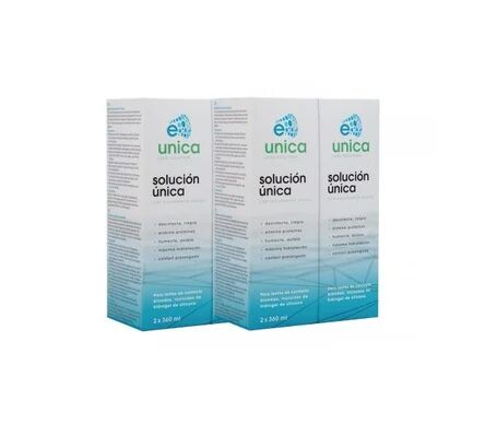 E- lentillas E-Lentillas Solución E-Única 4x360ml