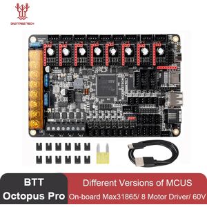 BIQU BIGTREETECH Octopus Pro V1.0 3D Printer Motherboard 60V Control Board 8 Motor Driver TMC5160 Pro