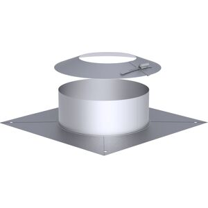 GGM GASTRO - Solin toit plat avec collerette - Ø 200 mm