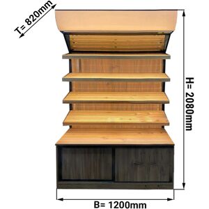 GGM GASTRO - Etagère à pain - 1200mm - 4 étagères