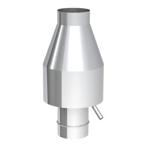 GGM Gastro - Chapeau deflecteur - Ø 400 mm Argent