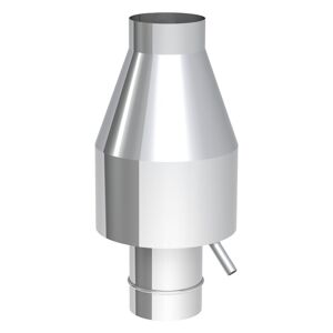 GGM Gastro - Chapeau deflecteur - Ø 450 mm Argent