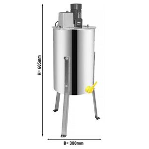 GGM Gastro - Extracteur de miel electrique - pour 3 cadres