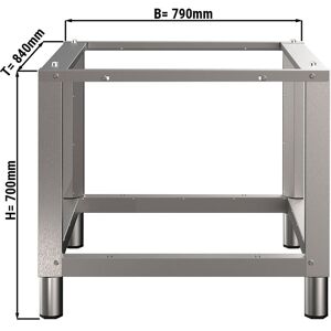 GGM Gastro - Support pour fours mixtes - KDV1255 & BHV1255 Argent