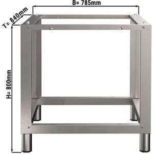 GGM Gastro - Support pour fours combines - KDV760 & KDV920 Argent