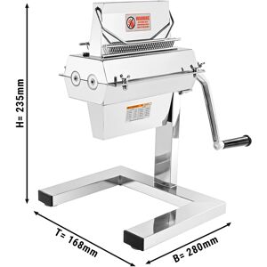 GGM GASTRO - Attendrisseur de viande manuel - Largeur de coupe max. 125 mm