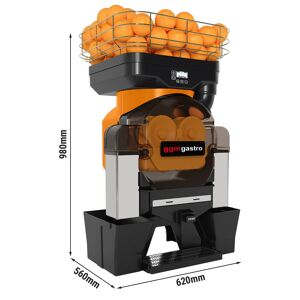 GGM GASTRO - Presse-orange électrique - Orange - Bouton Push & Jus - Alimentation automatique en fruits
