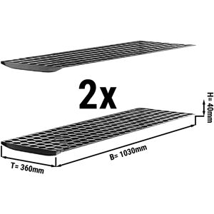 GGM GASTRO - (2 Pièces) Clayette pour rayonnage - 1,03 m