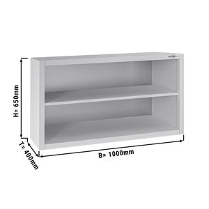 GGM GASTRO - Armoire murale inox ECO - 1000x400mm - sans porte coulissante - hauteur 650mm