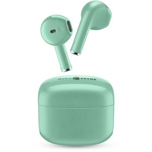 - Music Sound Swag Auricolari Wireless Earphones Bluetooth Verde