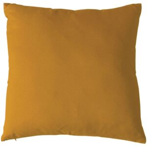 Decostars - Coussin uni et déhoussable Jaune Ocre 50x50 cm - Jaune Ocre - Publicité